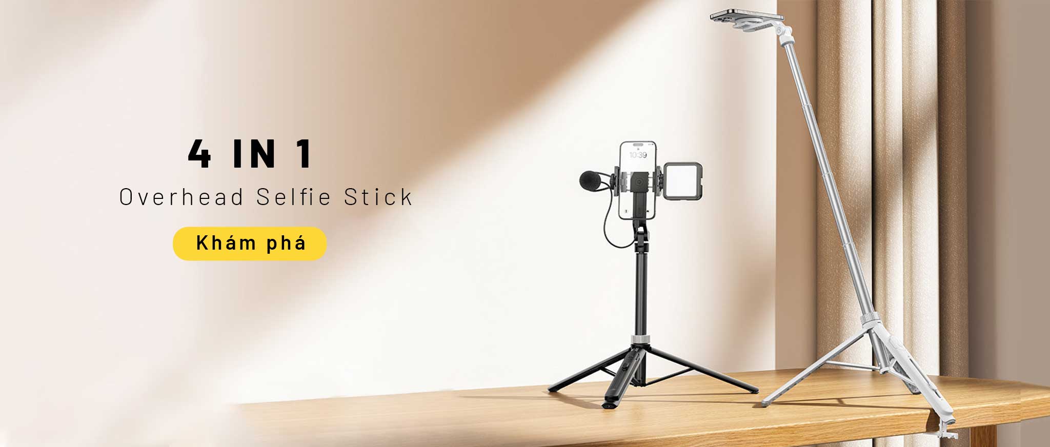 Gậy chụp hình Selfie tự sướng cho điện thoại giá rẻ
