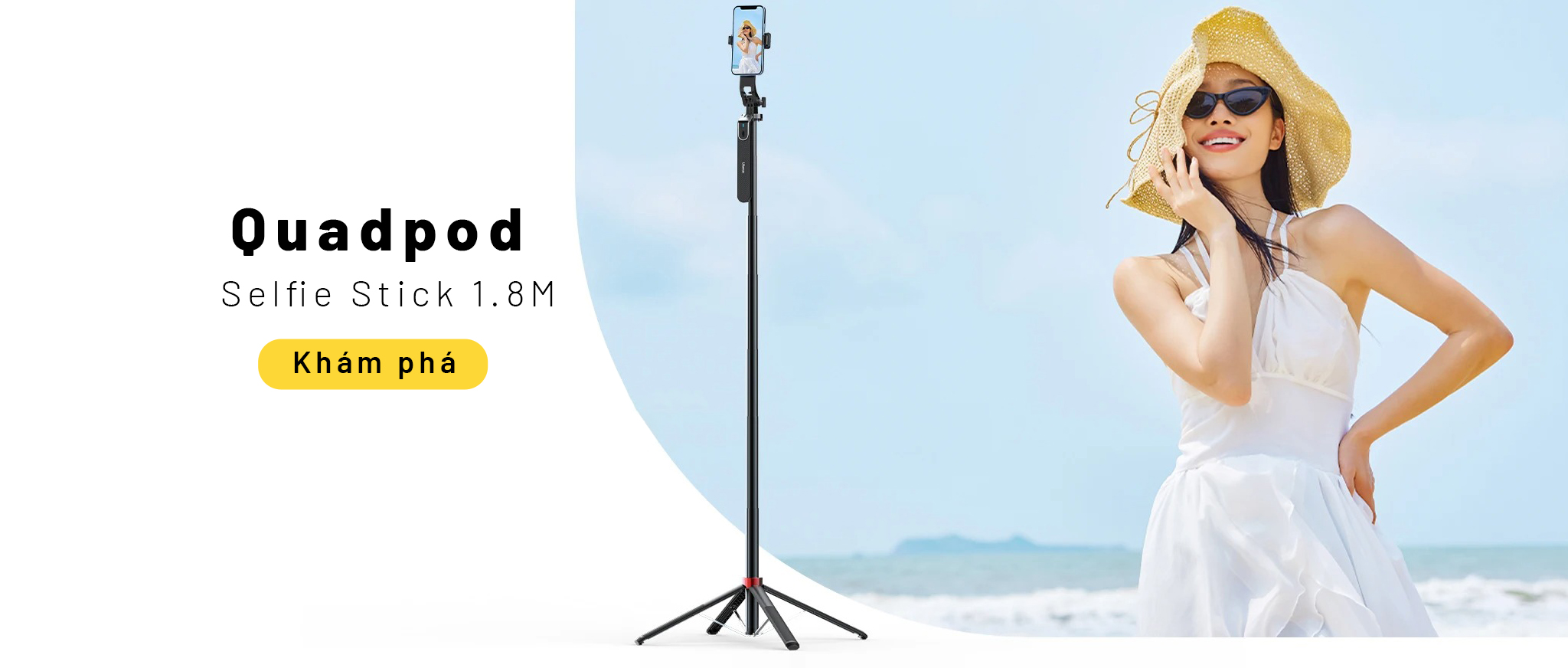 Quadpod bốn chân ổn định vững vàng giá rẻ tại TP HCM