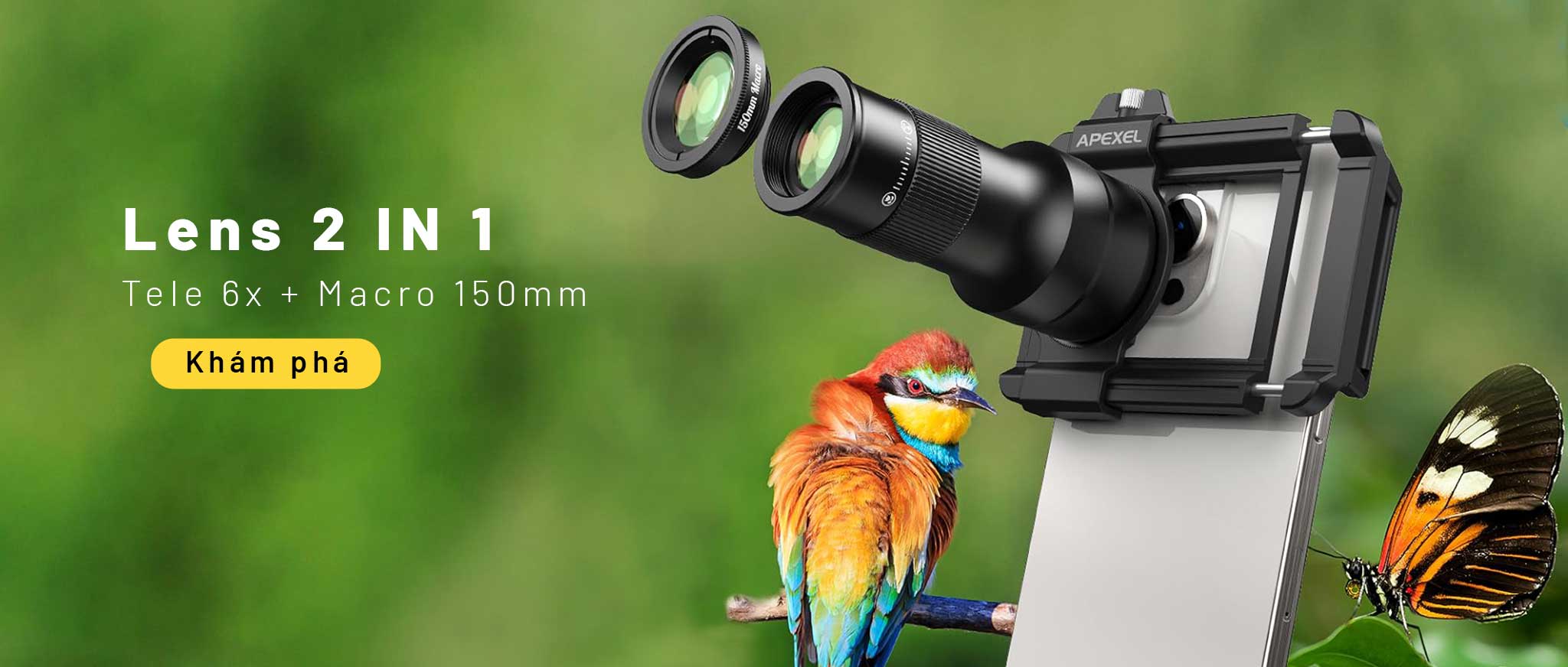 Lens cho điện thoại chính hãng giá rẻ tại TP HCM