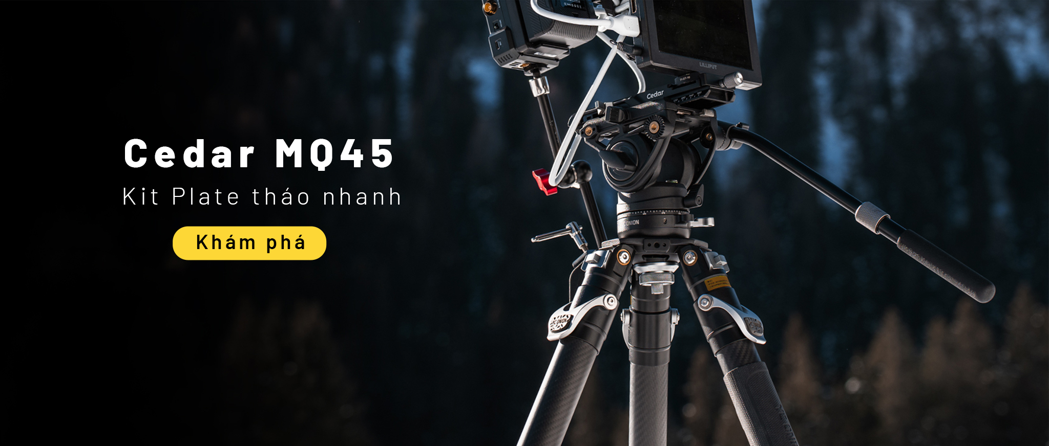 Mua bán Video Tripod quay phim đầu dầu Fluid Head chuyên nghiệp