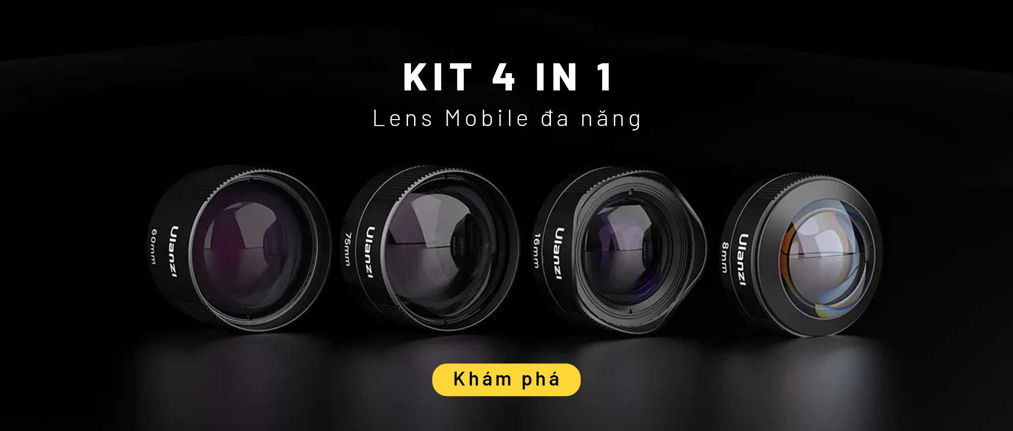 Lens cho điện thoại chính hãng giá rẻ tại TP HCM